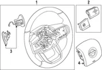 Genuine Nissan Cruise Control Switch 25550-7JA2A. Fixed Price $255.36.