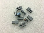 (5 Piece Lot) F4TB-14A464-XA, Ford, Connector 2POS Plu Soc Pbt Gray. Fixed Price $25.00.