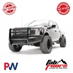 Fab Fours Black Steel Full Guard Bumpers Ford F-150 FF18-K4560-1. Fixed Price $1725.17.