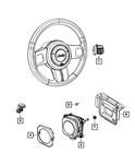 Genuine Mopar Speed Control Switch 56046095AF. Fixed Price $206.50.