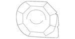 Genuine Lexus Parking Aid Sensor Housing 89348-12070-B5. Fixed Price $21.86.