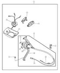 Genuine Mopar Cruise Control Wiring Harness Clip 6506545AA. Fixed Price $10.64.