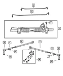 Genuine Mopar Steering Gear Repair Package 6507006AA. Fixed Price $11.85.