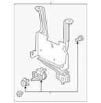 Genuine Acura 2017-2018 Mdx Mount Bracket 36801-TZ6-A11. Fixed Price $395.27.