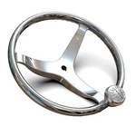 Lewmar Spoke Steering Wheel With Power Grip Knob 13.5IN 89700820. Fixed Price $152.99.