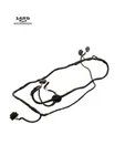 Mercedes W221 S-class Rear Bumper Sensor Harness Proximity Cruise Control Oem. Fixed Price $64.99.