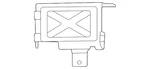 Genuine Mercedes-benz Radar Sensor Cover 257-885-80-04. Fixed Price $15.30.