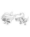 Genuine Mopar Seat Wiring 5143456AA. Fixed Price $32.59.