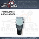 Toyota BZ4X Front Ultrasonic Parking Sensor 2023 2025 Oem 89341-K0060-G2. Fixed Price $99.00.