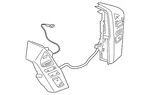 Genuine Nissan Switch Assembly 25550-9BU0B. Fixed Price $251.22.