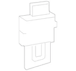 Genuine Mercedes-benz Holder 222-885-11-14. Fixed Price $26.55.