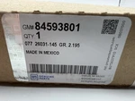 Gm Front Object Alarm Sensor Wiring Harness 84593801 New Factory Sealed Box. Fixed Price $72.00.