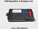 F75B-14B205-CC 1998 Lincoln Navigator 2WD Gem Multifunction Control Module Oem. Fixed Price $79.00.