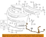 Gm Oem 18-20 Impala Front Bumper Grille Components-harness 84074805. Fixed Price $83.22.