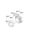 Genuine Mopar Adaptive Speed Control Module Sensor And Bracket 04672577AA. Fixed Price $1760.85.