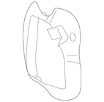Genuine Audi Cover Plate 8R0-907-299-01C. Fixed Price $21.92.