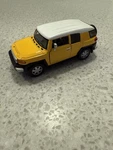 Kinsmart - 1:36 Scale Model Toyota Fj Cruiser Yellow (BBKT5343DY) Pull Go. Fixed Price $8.00.