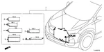 Honda 32130-TLC-A02 Front End Wire Harness, New, Genuine. Fixed Price $284.97.