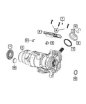 Genuine Mopar Transfer Case Actuator 68369692AE. Fixed Price $696.90.