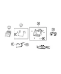 Genuine Mopar Forward Facing Camera 68484709AG. Fixed Price $456.30.