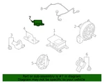 New Genuine Nissan Controller Assy-occupant Sensor Oe 988566RR0A. Fixed Price $803.41.