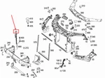 Mercedes-benz Ml W166 Distance Sensor Mounting Bracket A2926260500. Fixed Price $60.35.