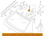 Audi Oem 11-18 A8 QUATTRO,S8 Windshield Glass-trim 4H0907225B. Fixed Price $21.64.