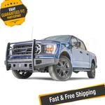 Fab Fours FF21-R5060-1 Black Steel Elite Front Bumper 2021-2022 Ford F-150. Fixed Price $1989.99.