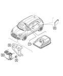 Genuine Mopar Steering Control Module 68548166AA. Fixed Price $606.32.