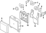 Genuine Volkswagen Bracket 3WA-907-461-A. Fixed Price $30.57.