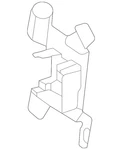 Genuine Mercedes-benz Distance Sensor Bracket 247-888-71-01. Fixed Price $90.00.