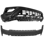 Set Of Bumper Covers Facias Front Upper For Vw Volkswagen Atlas 2018-2020 Pair. Fixed Price $212.03.