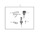 Genuine Mopar Door Latch Striker Plate 68054648AA. Fixed Price $16.32.