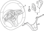 Genuine Nissan Remote Control 25550-5SA1D. Fixed Price $261.23.