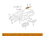 Gm Oem 05-09 Lacrosse Instrument Panel Cluster Switches-display 15773604. Fixed Price $47.86.