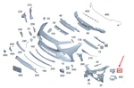 Mercedes-benz Cls C257 Front Bumper Right Cover A2578858004. Fixed Price $14.83.