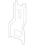 Genuine Gm Forward Range Radar Bracket 84567905. Fixed Price $12.96.