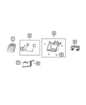 Genuine Mopar Forward Facing Camera 68313025AJ. Fixed Price $1512.25.