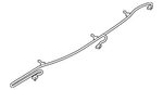 Genuine Nissan Parking Aid System Wiring Harness 24093-7LG0B. Fixed Price $178.03.