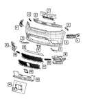 Genuine Mopar Adaptive Cruise Control Bezel 68308794AA. Fixed Price $15.38.