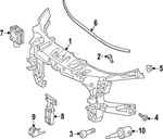 Genuine Mercedes-benz Console 9108803901. Fixed Price $19.76.
