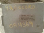 Chassis Ecm Cruise Control Automatic Fits 92-93 Accord 644841. Fixed Price $81.69.