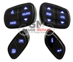 Gm Chevrolet Steering Wheel Buttons Switches Controls Blue Led Backlighting Set. Fixed Price $125.00.