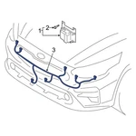 Kia Forte 2019-2021 91840M7060 Front Parking Aid System Wiring Harness. Fixed Price $173.90.