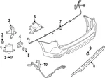 Genuine Subaru Blind Spot Radar 87611VC010. Fixed Price $434.55.