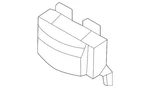 Genuine Audi Front Trim 4J3-807-824-A-9B9. Fixed Price $18.88.