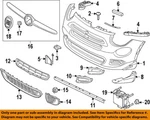 Fiat Oem 16-23 500X Bumper Components-distance Sensor Fastener 6511601AA. Fixed Price $103.58.
