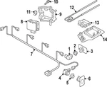 Genuine Audi Control Module 3Q0-907-566-L. Fixed Price $1067.90.