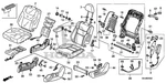 Genuine Honda Sub-wire L Front Seat 81507-SHJ-A41. Fixed Price $35.04.