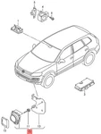 Genuine Vw Touareg 7P5 Ctrl Unit 7P6907561C. Fixed Price $3597.28.
